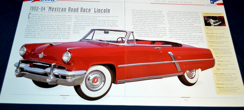 1952 lincoln capri - 1952,