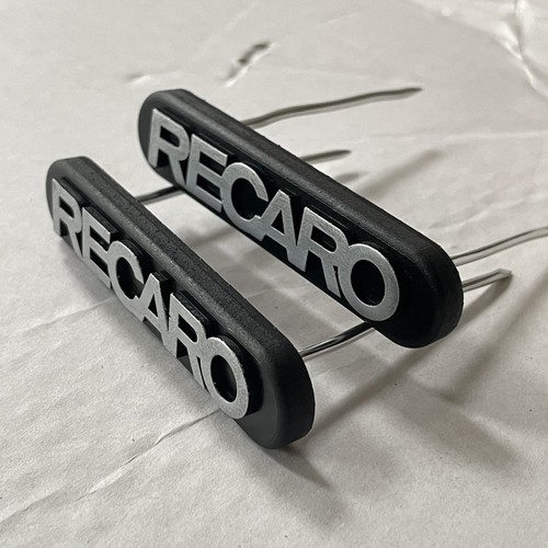Recaro seat badges - seat, 2